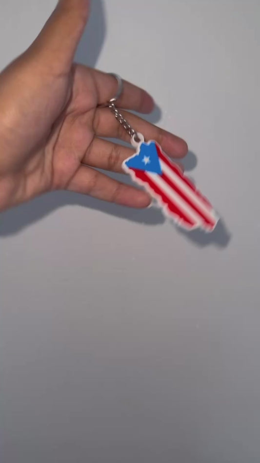 Puerto Rico Keychain